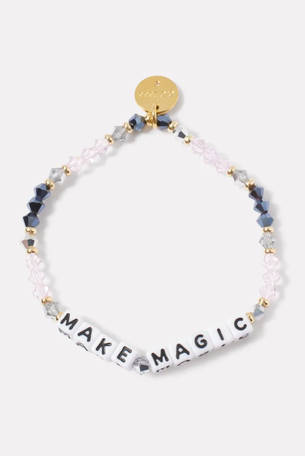 Jewelry<LITTLE WORDS PROJECT Make Magic Bracelet Pink/Navy