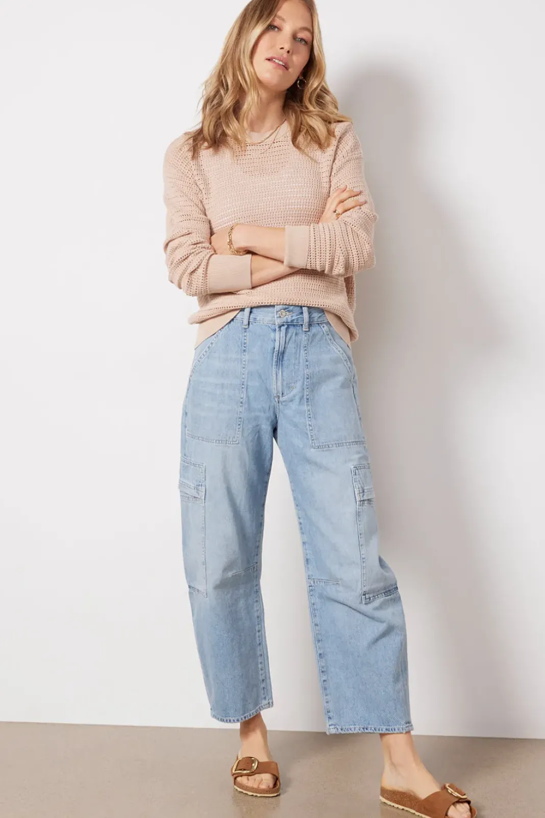 Jeans<CITIZENS OF HUMANITY Marcelle Cargo Cloudnine