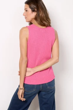 Sweaters<EVEREVE Margo Tank Fuchsia