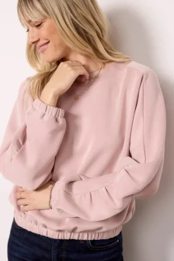 Sweatshirts<EVEREVE Mariana Sleek Pullover Blush