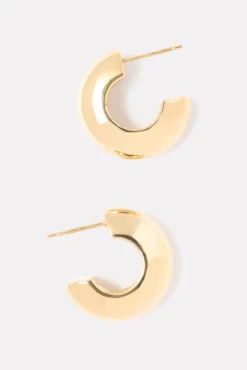 Jewelry<EVEREVE Marina Waterproof Hoops Gold