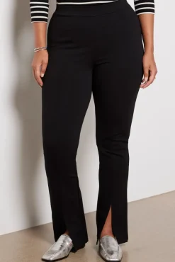 Pants & Leggings<SANCTUARY Marx Front Slit Legging Black