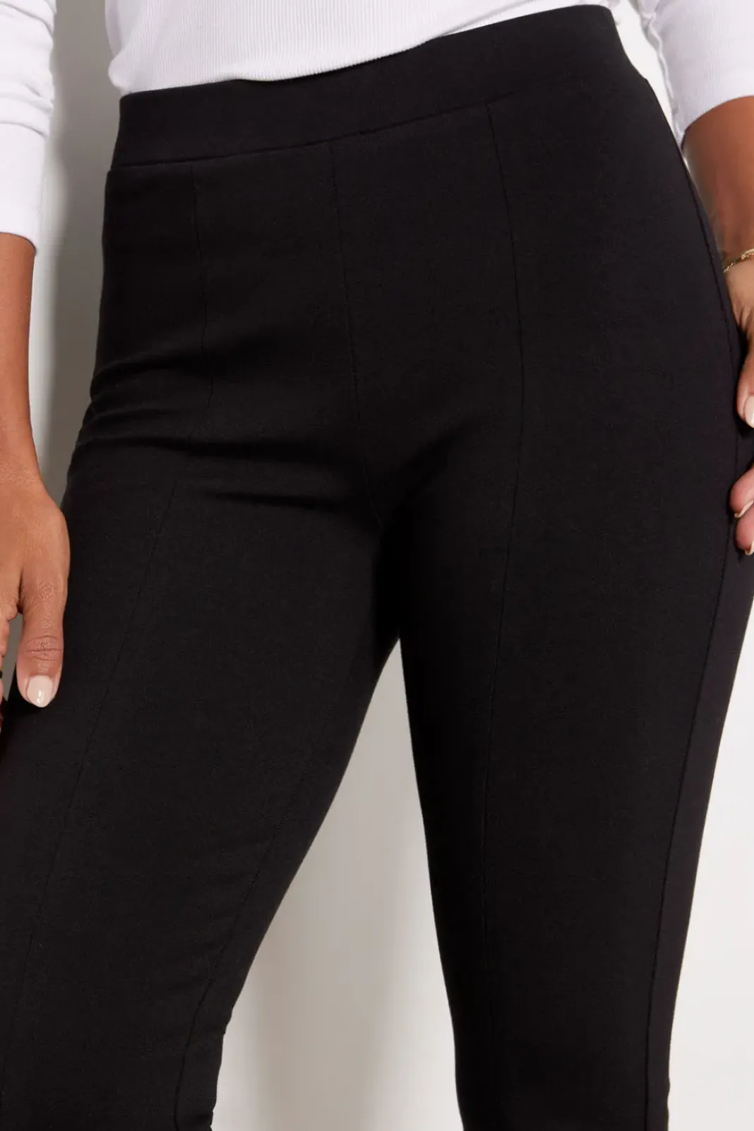 Pants & Leggings<SANCTUARY Marx Front Slit Legging Black