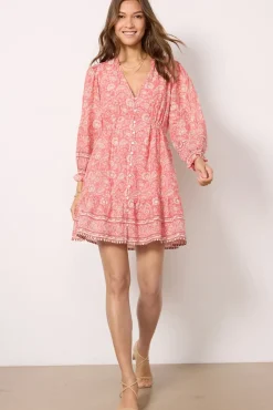 Dresses<VELVET Mary Dress Rouge