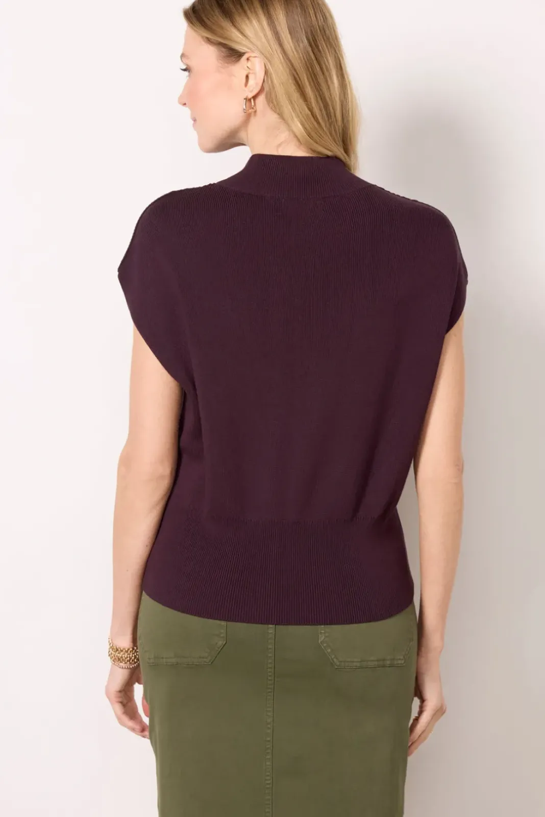 Sweaters<EVEREVE Meadow Dolman Pullover Darkplum