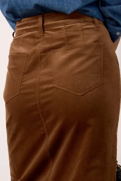 Skirts<PAIGE Meadow Midi Skirt Maplebrown