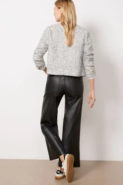 Pants & Leggings<KUT FROM THE KLOTH Meg Coated Wide Leg Black
