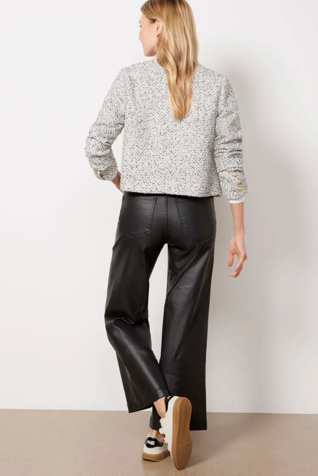 Pants & Leggings<KUT FROM THE KLOTH Meg Coated Wide Leg Black