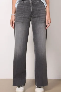 Jeans<KUT FROM THE KLOTH Meg Utility w Raw Hem Unification