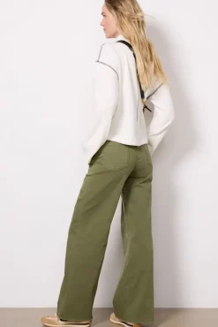 Pants & Leggings<KUT FROM THE KLOTH Meg Utility with Raw Hem Sage
