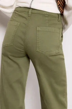 Pants & Leggings<KUT FROM THE KLOTH Meg Utility with Raw Hem Sage