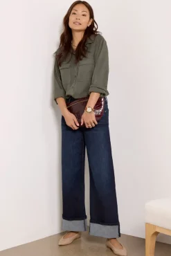 Jeans<KUT FROM THE KLOTH Meg w Cuff Hospitality