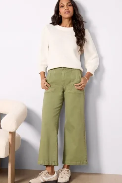 Pants & Leggings<KUT FROM THE KLOTH Meg Wide Leg Olive