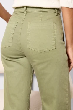 Pants & Leggings<KUT FROM THE KLOTH Meg Wide Leg Olive
