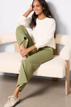 Pants & Leggings<KUT FROM THE KLOTH Meg Wide Leg Olive