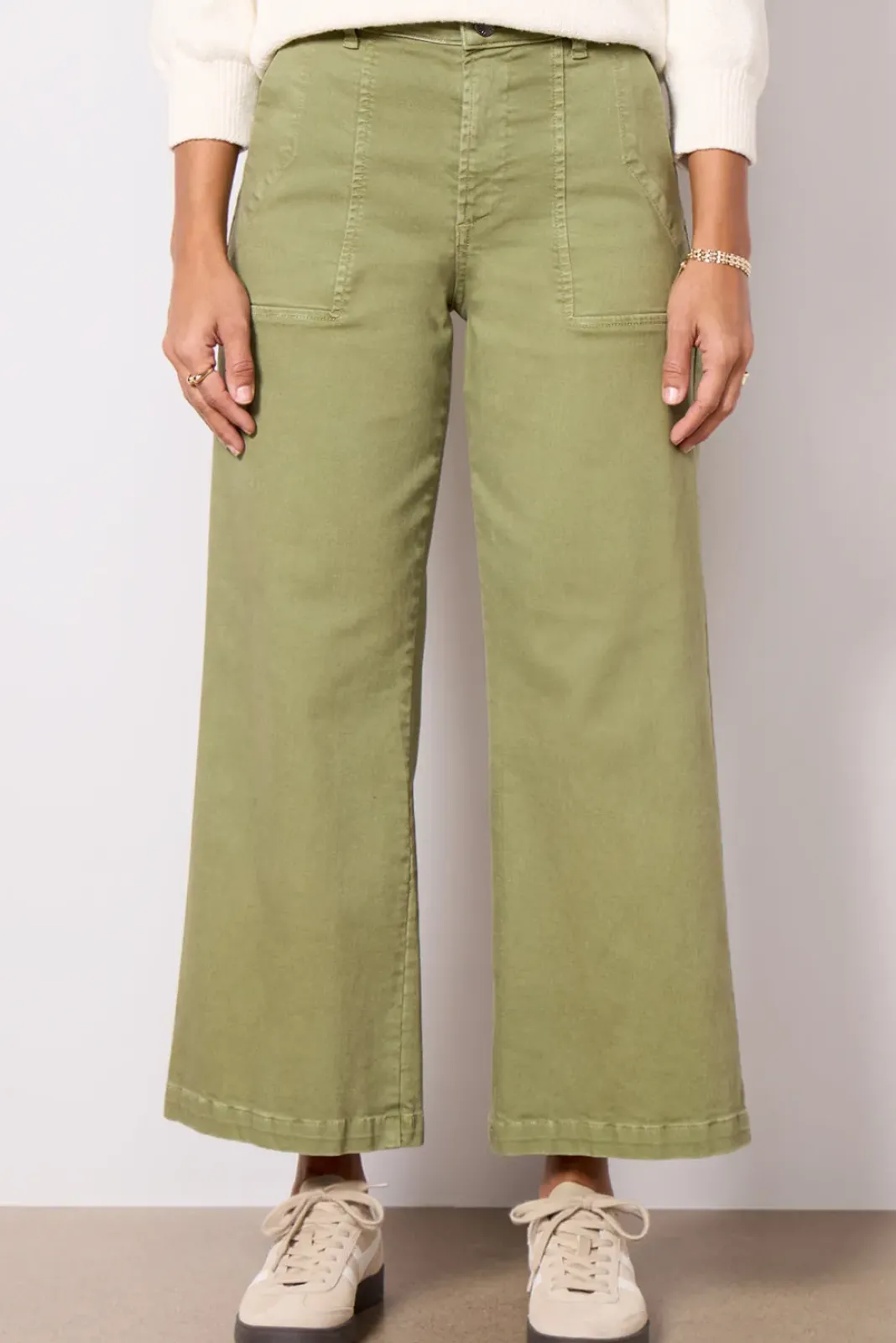 Pants & Leggings<KUT FROM THE KLOTH Meg Wide Leg Olive