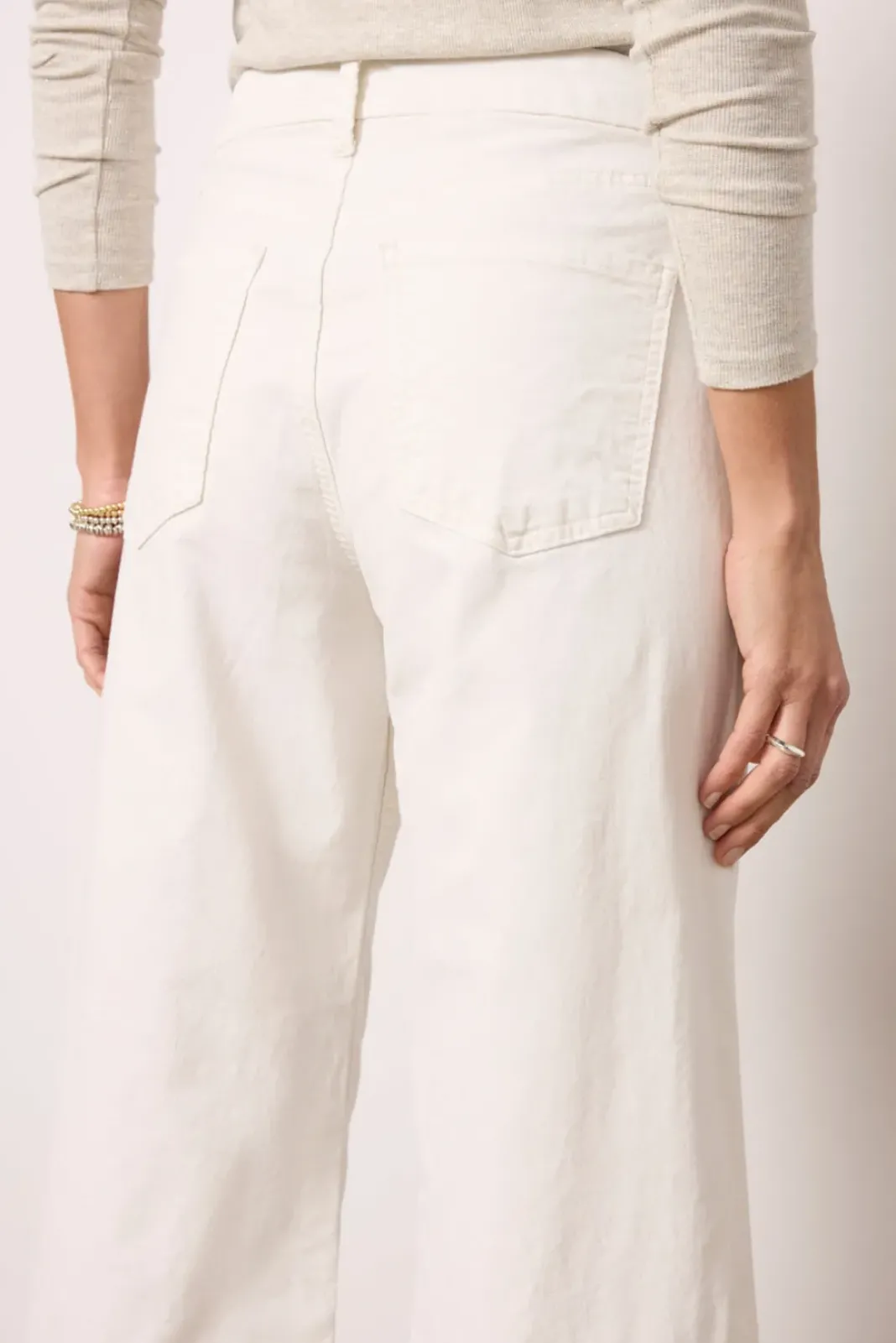 Pants & Leggings<KUT FROM THE KLOTH Meg Wide Leg Ecru