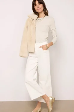 Pants & Leggings<KUT FROM THE KLOTH Meg Wide Leg Ecru