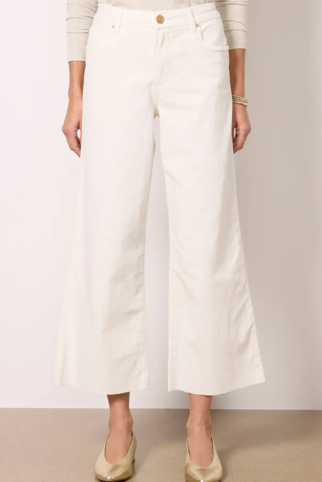 Pants & Leggings<KUT FROM THE KLOTH Meg Wide Leg Ecru