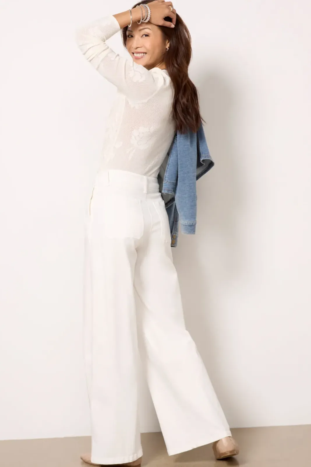 Pants & Leggings<KUT FROM THE KLOTH Meg Wide Leg White