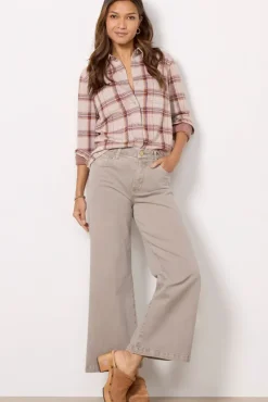 Jeans<KUT FROM THE KLOTH Meg Wide Leg Coffeecream