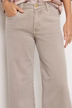 Jeans<KUT FROM THE KLOTH Meg Wide Leg Coffeecream