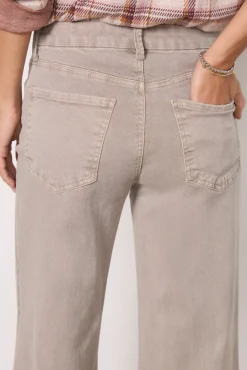 Jeans<KUT FROM THE KLOTH Meg Wide Leg Coffeecream