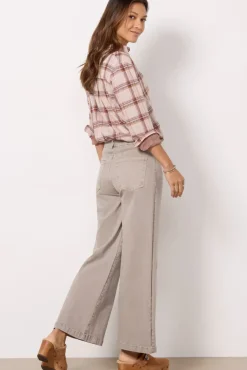 Jeans<KUT FROM THE KLOTH Meg Wide Leg Coffeecream