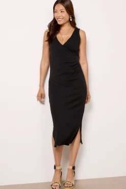 Dresses<NATION LTD Melrose Straight Column Dress Black