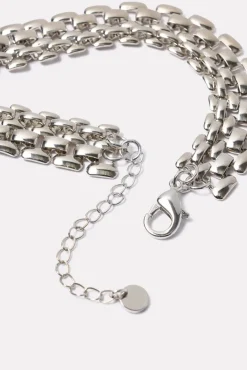 Jewelry<EVEREVE Merrick Mesh Chain Silver
