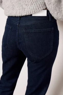 Jeans<RE/DONE Mid Rise Kick Flare Crosshatchrinse
