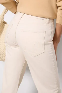 Jeans<MOTHER Mid Rise Maven Ankle Fray Actnatural