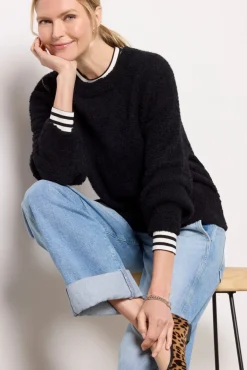 Sweaters<SANCTUARY Mila Pullover Black