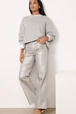Pants & Leggings<KUT FROM THE KLOTH Miller High Rise Wide Leg Silver