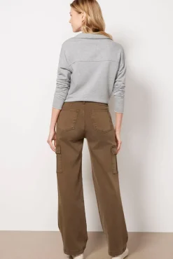 Pants & Leggings<KUT FROM THE KLOTH Miller Wide Leg Pant Olive