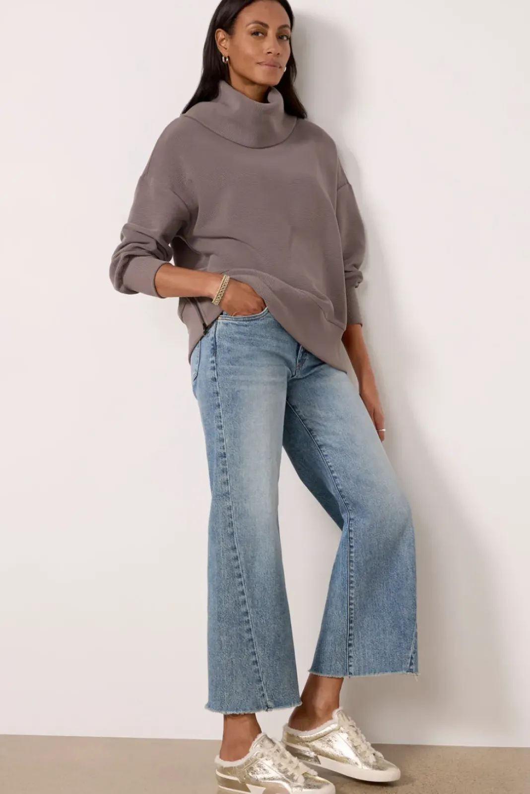 Sweatshirts<VARLEY Milton Sweat Deepcharcoal