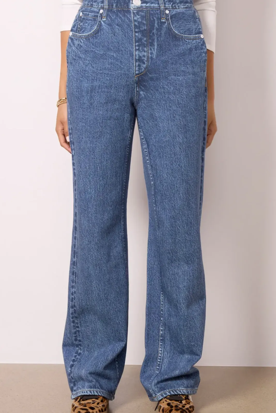 Pants & Leggings<RAG AND BONE Miramar Fleece Terry Wide Leg Topaz