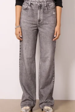 Pants & Leggings<RAG AND BONE Miramar Shae High Rise Full Relaxed Straight Raven
