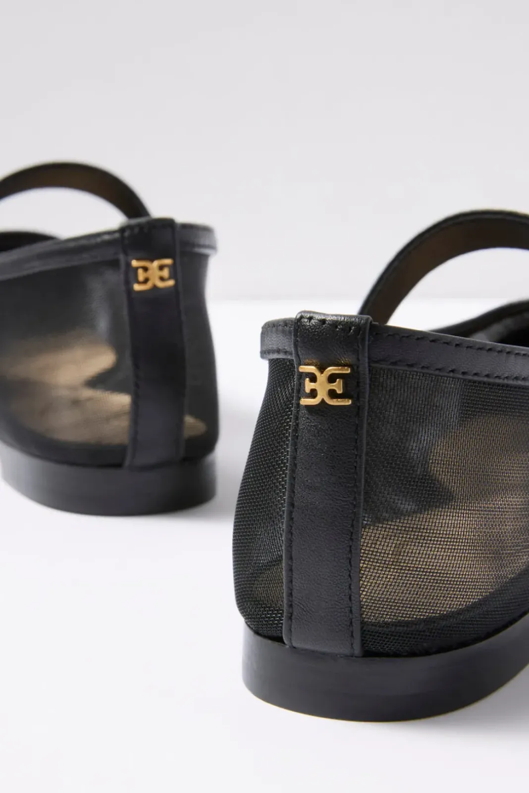Shoes<SAM EDELMAN Miranda Mesh Mary Jane Black