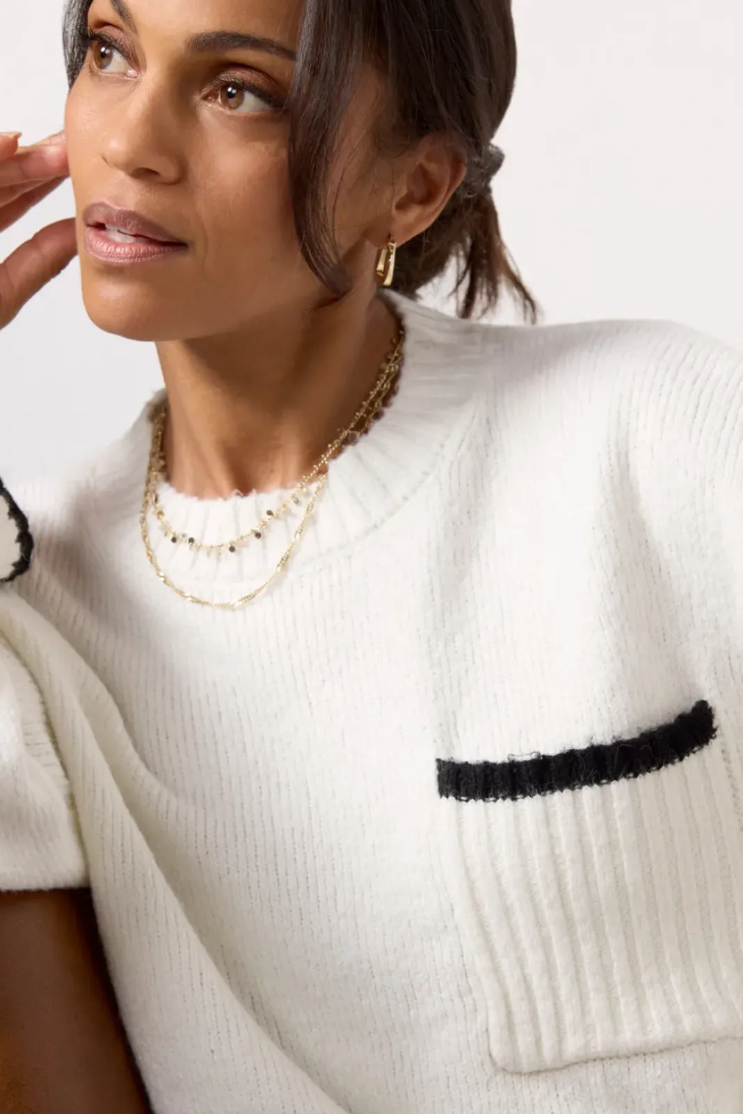 Jewelry<EVEREVE Mona Layered Necklace Gold