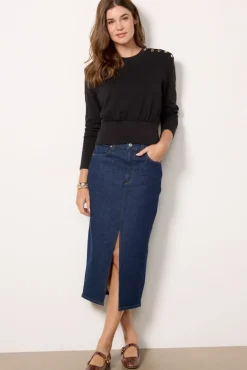 Tops & Tees<NATION LTD Monique Top Black