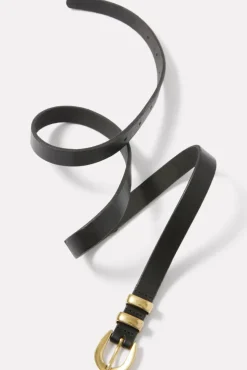 Belts<EVEREVE Montana Skinny Belt Black