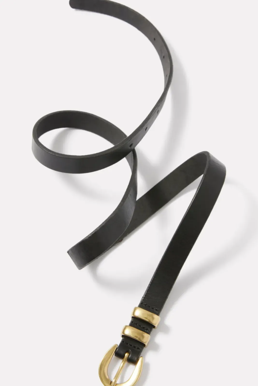 Belts<EVEREVE Montana Skinny Belt Black
