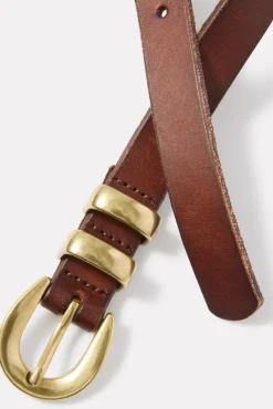 Belts<EVEREVE Montana Skinny Belt Chocolate