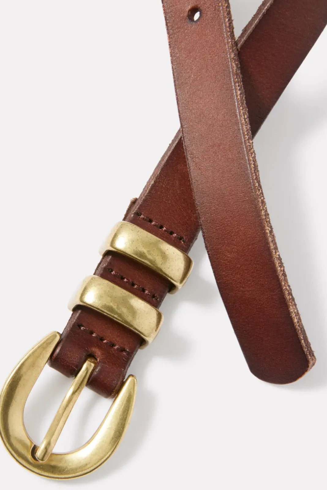 Belts<EVEREVE Montana Skinny Belt Chocolate