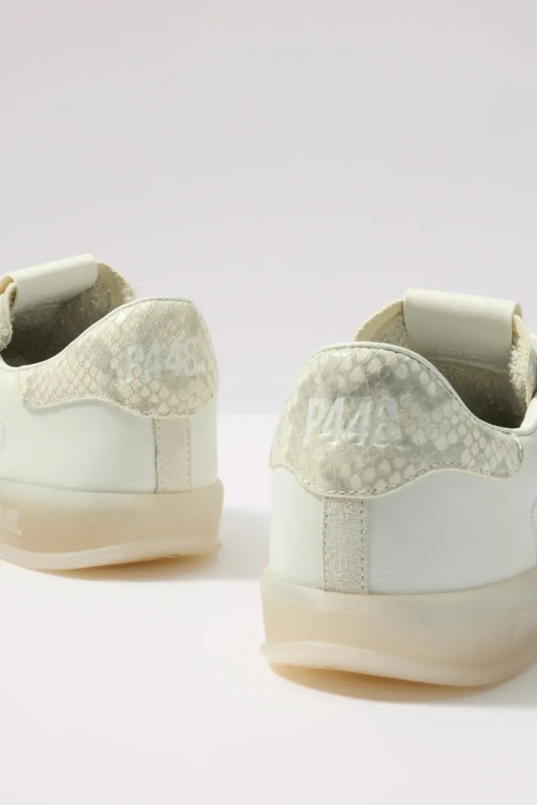Shoes<P448 Monza Sneaker Whi/Silver