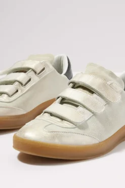 Shoes<P448 Monza Velcro Sneaker Cream/Thaiti