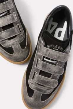 Shoes<P448 Monza Velcro Sneaker Black/Dave