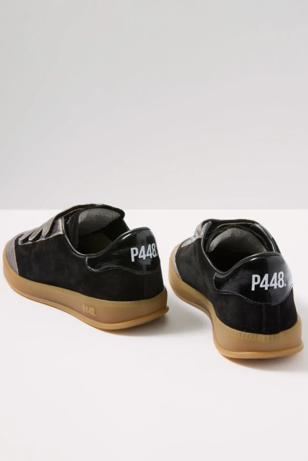 Shoes<P448 Monza Velcro Sneaker Black/Dave