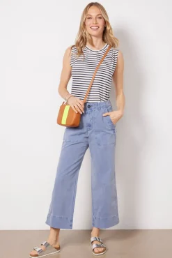 Pants & Leggings<VELVET Mya Utility Pant Bluestone